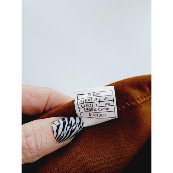 Dream Pairs Pauline Camel flat over knee high boots 9 - Picture 7 of 9